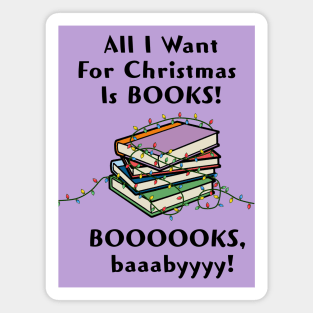 Books for christmas Magnet